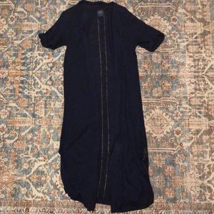 Lightweight Navy Gap Duster
